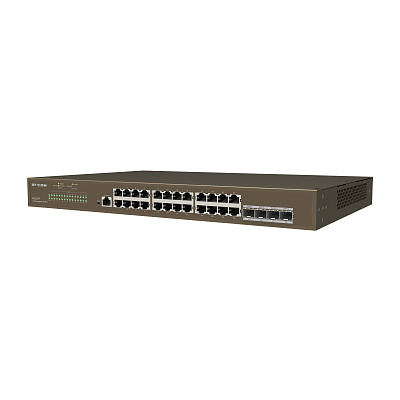 картинка IP-Com G3328F Коммутатор 24-портовый управляемый, 4 SFP от компании Intant